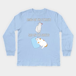 Smug and Sad Kids Long Sleeve T-Shirt